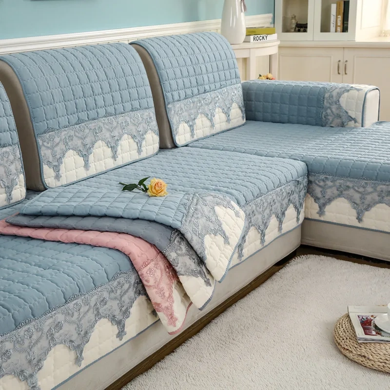 Four seasons universal fabric anti-skid simple modern all inclusive living room cushion full sofa slipcovers