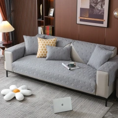 New Cotton Washed Sofa Mat for Foreign Trade Non slip Sofa Cushion Cover for Home Use Super Soft Sofa Cover