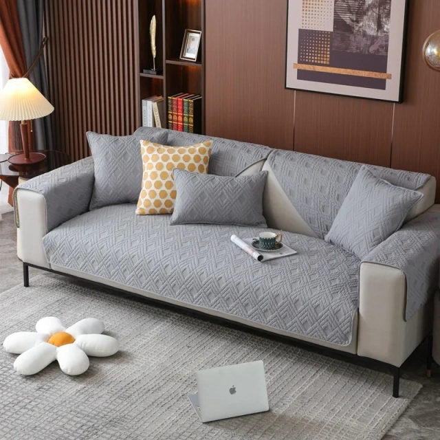 New Cotton Washed Sofa Mat for Foreign Trade Non slip Sofa Cushion Cover for Home Use Super Soft Sofa Cover