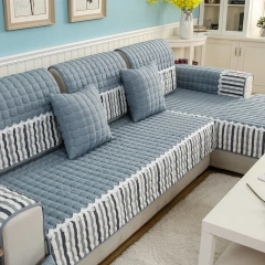 Four seasons universal fabric anti-skid simple modern all inclusive living room cushion full sofa slipcovers