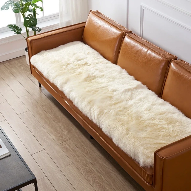 Wholesale Big Size 60*180 Plush Fluffy Floor Carpets Soft Sofa Cushion