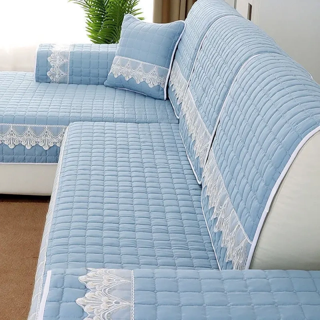 Four seasons universal fabric anti-skid simple modern all inclusive living room cushion full sofa slipcovers