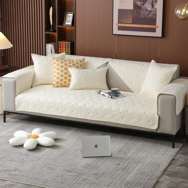 New Cotton Washed Sofa Mat for Foreign Trade Non slip Sofa Cushion Cover for Home Use Super Soft Sofa Cover