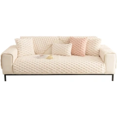 Warm Thickened Plush Sofa Towel  Non-slip Sofa Covers  Simple Modern Sofa Towel Covers