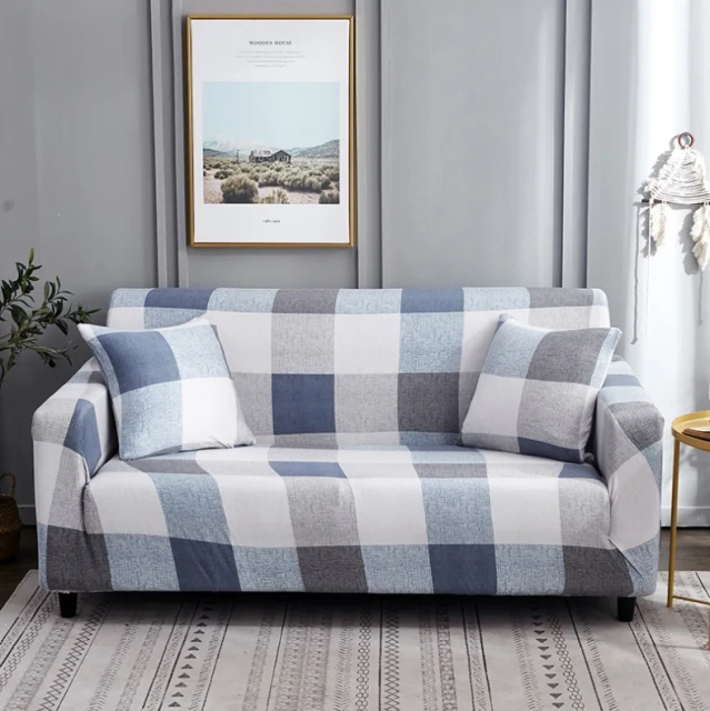 Modern Geometric Sofa Cover Jacquard Stretch Sofacover  extra large sofa bag beans cover in living room