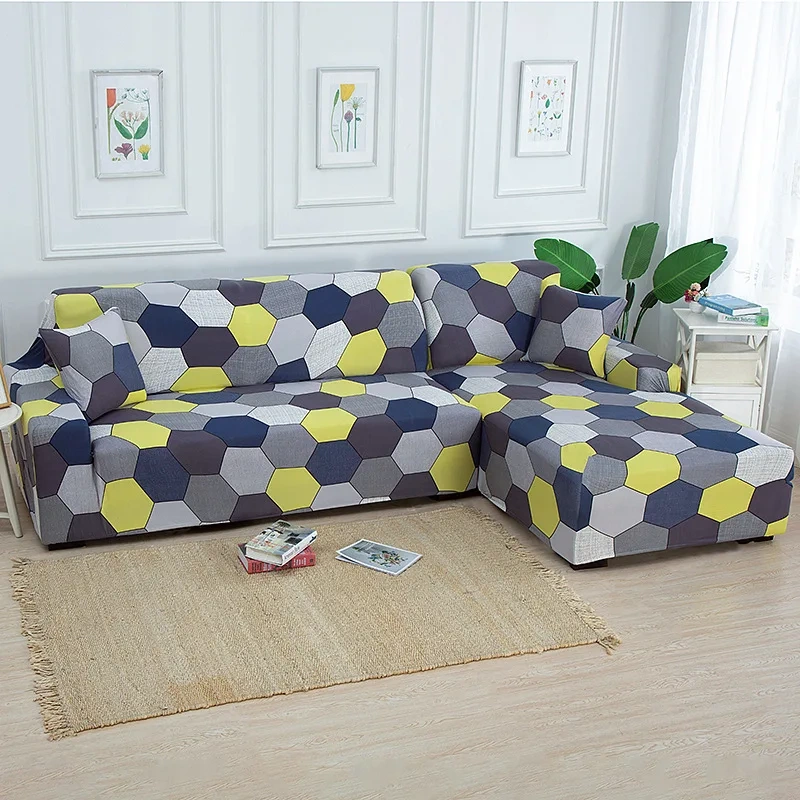 Elastic Universal Recliner Sofa Covers Soft Couch Sofa Slipcover 3 5 7 Printed Stretchable Covers for Sofa