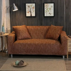 Sofa Cover Washable Stretch Polyester Plain Multi color Protector 1/2/3/4 Seater