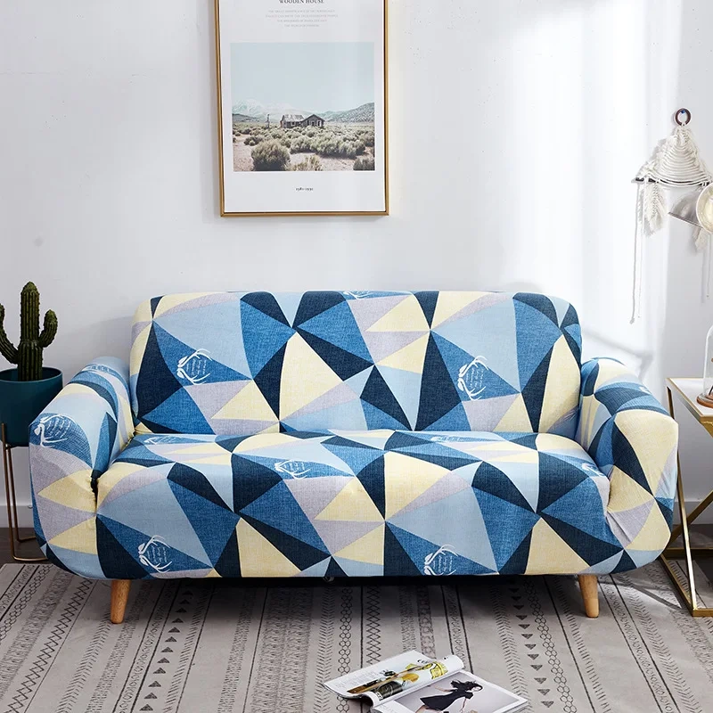 Modern Geometric Sofa Cover Jacquard Stretch Sofacover  extra large sofa bag beans cover in living room