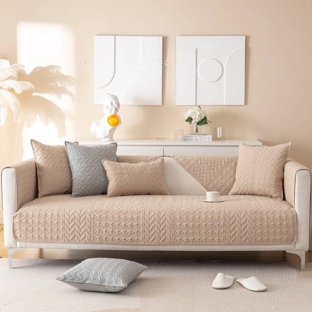 Minimally printed sofa cushion with fashionable patterned sofa cover modern and soft sofa cushion