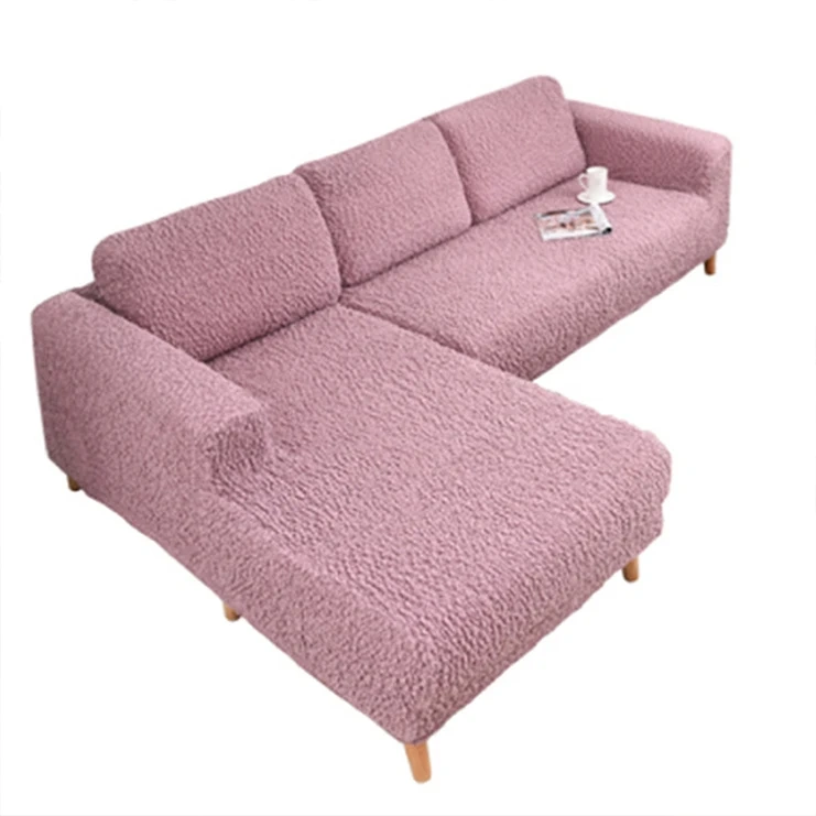 Individual sofa Seat Cushion Covers stretch l-shaped sofa cover 5 seater