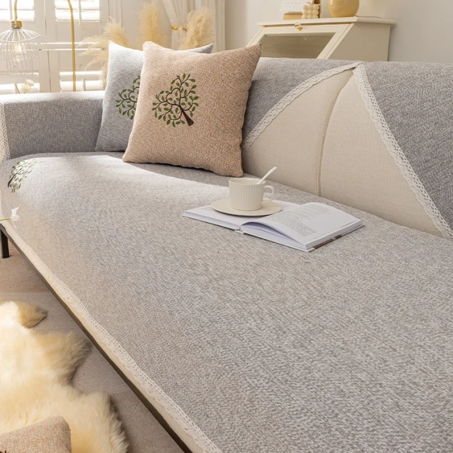 Customized Wholesale Cotton Modular Sofa Cover Universal 1234L Washable Armchair Cover