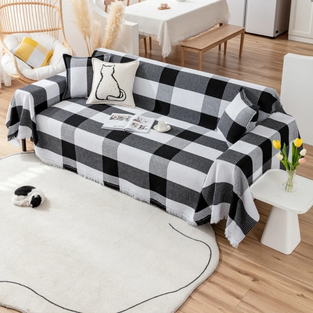 Free Sample 100% Polyester  Hot Sell  Sofa Towel New non-slip classic sofa towel