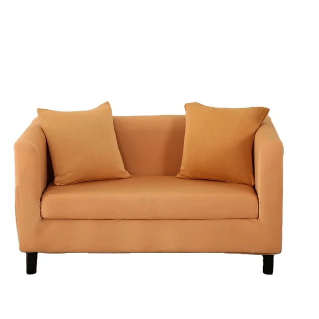 Modern minimalist style solid color all-inclusive sofa cover elastic stretch waterproof 1/2/3/4 seat sofa cover