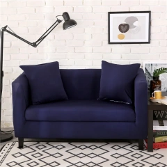 Modern minimalist style solid color all-inclusive sofa cover elastic stretch waterproof 1/2/3/4 seat sofa cover