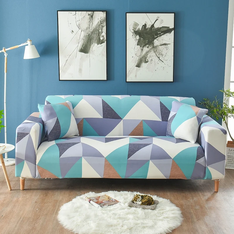 European Style Sofa Cushion Cover Luxury Elastic Towel Stretch Corner Couch l Shape Sectional Set Cover For Sofa