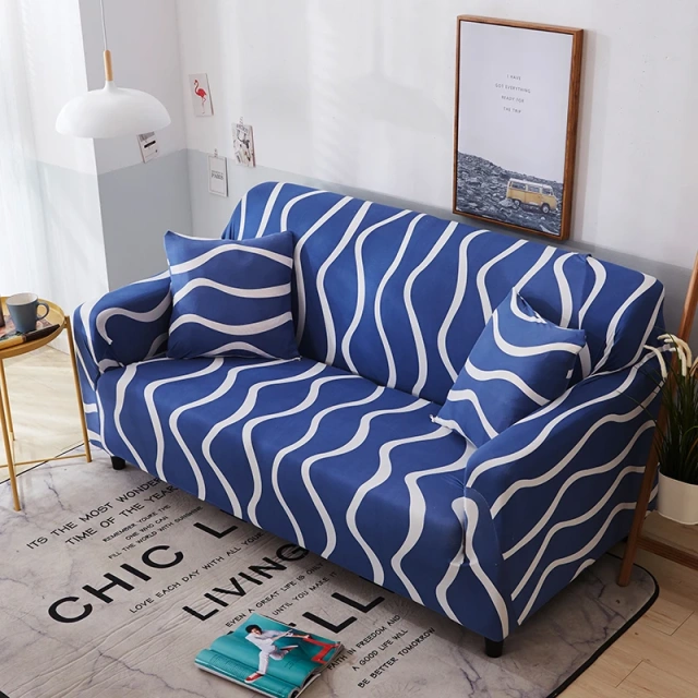 European Style Sofa Cushion Cover Luxury Elastic Towel Stretch Corner Couch l Shape Sectional Set Cover For Sofa