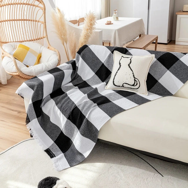 Free Sample 100% Polyester  Hot Sell  Sofa Towel New non-slip classic sofa towel