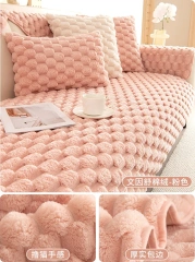 Warm Thickened Plush Sofa Towel  Non-slip Sofa Covers  Simple Modern Sofa Towel Covers