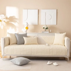 Minimally printed sofa cushion with fashionable patterned sofa cover modern and soft sofa cushion