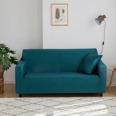 Modern minimalist style solid color all-inclusive sofa cover elastic stretch waterproof 1/2/3/4 seat sofa cover