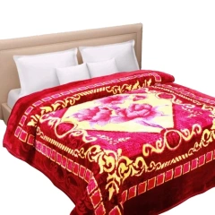 Hot New 100% Polyester Flower Coral Fleece Plaid Printing Blanket Blankets heavy weighted blankets for winter