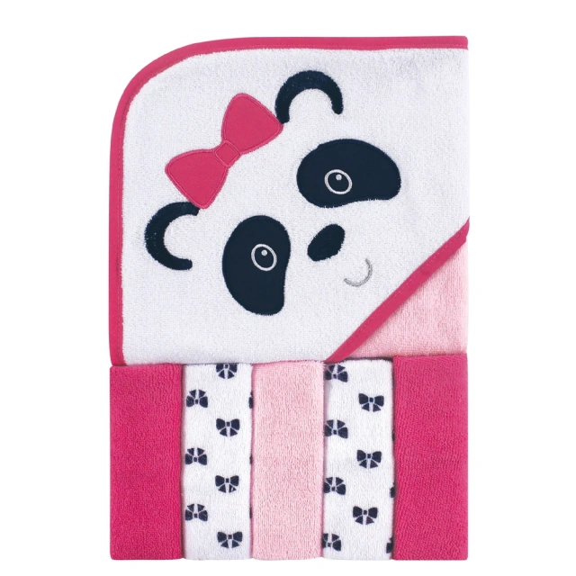 Baby Receiving Blanket Set Newborn Hoodie Cartoon Coral Fleece Towels Blanket  Baby Washcloths Soft Absorbent