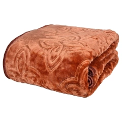 Super soft warm minky sherpa double layers blanket double sides custom plaid sherpa flannel blanket for winter