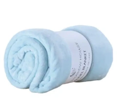 Warm and Cozy Flannel Blanket for Couch Bed and Sofa Soft and Soothing Throw Blanket in Solid Color