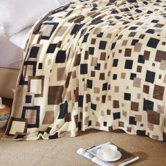 decorative wholesale woven throw flannel blankets throws for bed