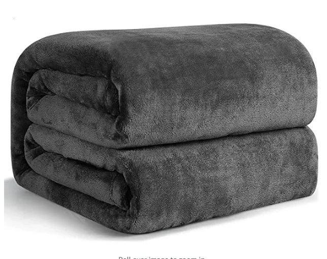 High Quality Free Sample Throw Flannel Fleece Blanket
