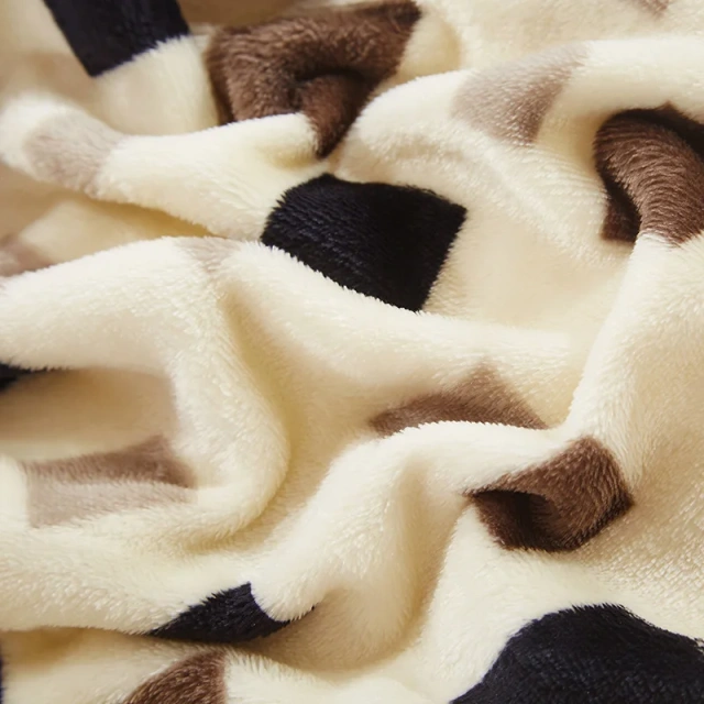decorative wholesale woven throw flannel blankets throws for bed