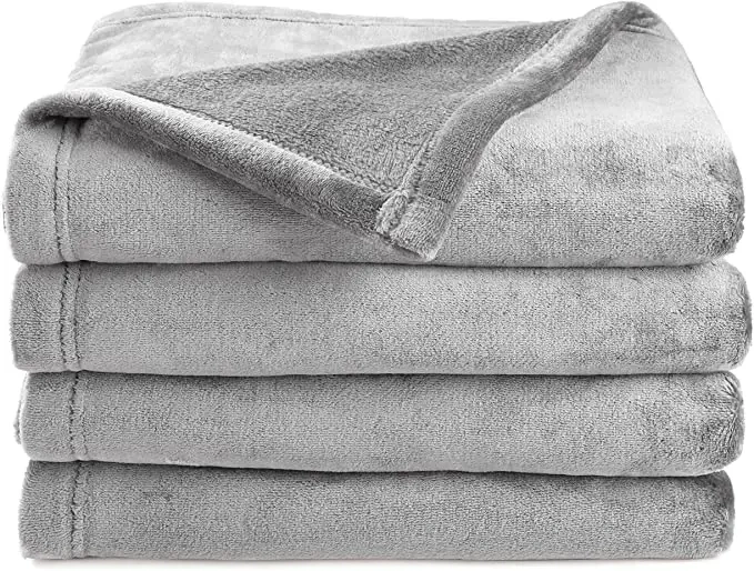 High Quality Free Sample Throw Flannel Fleece Blanket