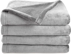 High Quality Free Sample Throw Flannel Fleece Blanket