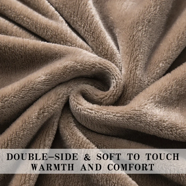 Custom flannel blanket coral fleece travel blanket home sofa chair Soft warm cozy throw Blankets Flannel Fleece