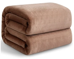 High Quality Free Sample Throw Flannel Fleece Blanket