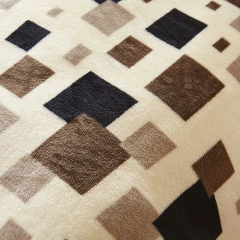 decorative wholesale woven throw flannel blankets throws for bed