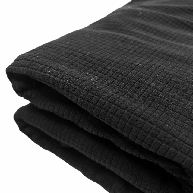 China manufacturer Durable free-stretch grid polar fleece for home textile sofa cover