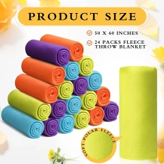 China Factory Custom Cheap Polyester Woven Plush Polar Fleece Blanket For Winter King Size Stock Lot Throw Blanket In Bulk