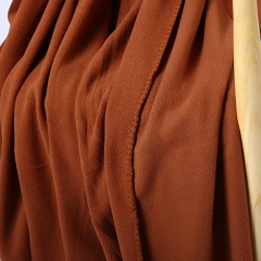 Wholesale Custom Super Soft 100% Polyester Polar Fleece Blanket Rectangular Knitted with Plain Style for home