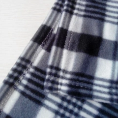 Soft Plaid Patterned Polar Fleece Woollen Tartan Plaid Blanket