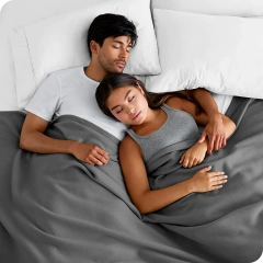 Polar Fleece Blanket Twin/Twin XL Blanket Grey Warm Cozy Premium  for Bed Sofa Camping Travel