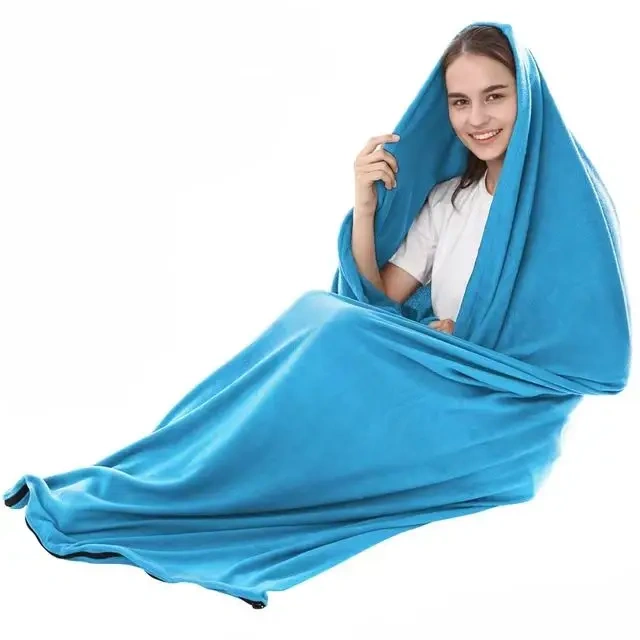 Irini Custom Outdoor Sleep Bag Adult Polar Fleece Warm Dirty Liner Sleeping Bag For Camping
