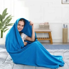 Irini Custom Outdoor Sleep Bag Adult Polar Fleece Warm Dirty Liner Sleeping Bag For Camping