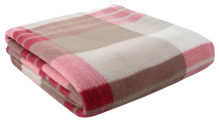 TARTAN CHECK POLAR FLEECE BLANKET