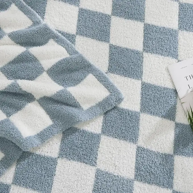 Cheap price 100% polyester polar fleece knitted blankets custom throw blanket