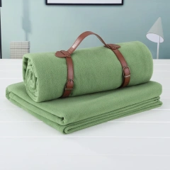 Custom Logo Adult Blanket 100% Polyester Wedding Style Portable Soft Patterned Warm Hotel Throw Blankets Polar Fleece Blanket