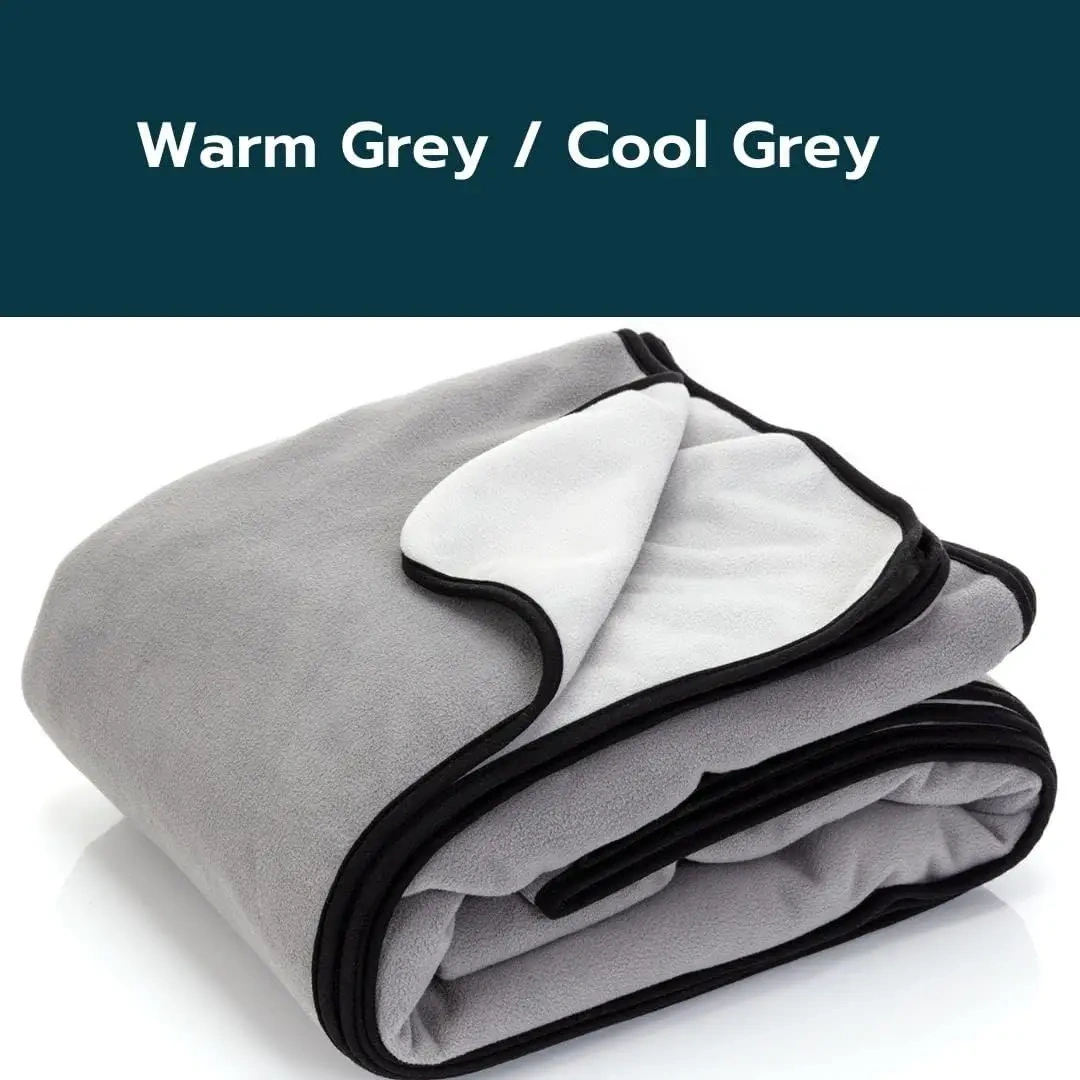 Mantas Custom Double Side Waterproof Polar Fleece Bed Blanket For Camping Picnic Dog