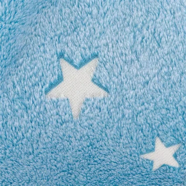 Cheap wholesale christmas glow in the dark winter small fleece throw blankets queen size soft fuzzy kids blanket manufacturer