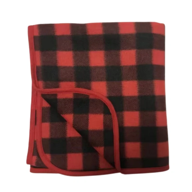 Super Soft Light Weight Cheap Plaid Polar Fleece Blanket Fleece Throw Blankets for Sofa