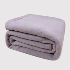 promotion wholesale throw flannel fleece polar king blankets for bed